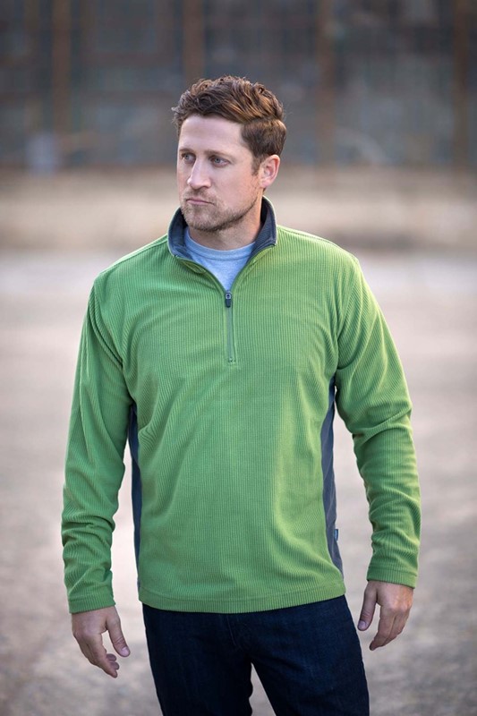 waffle fleece pullover