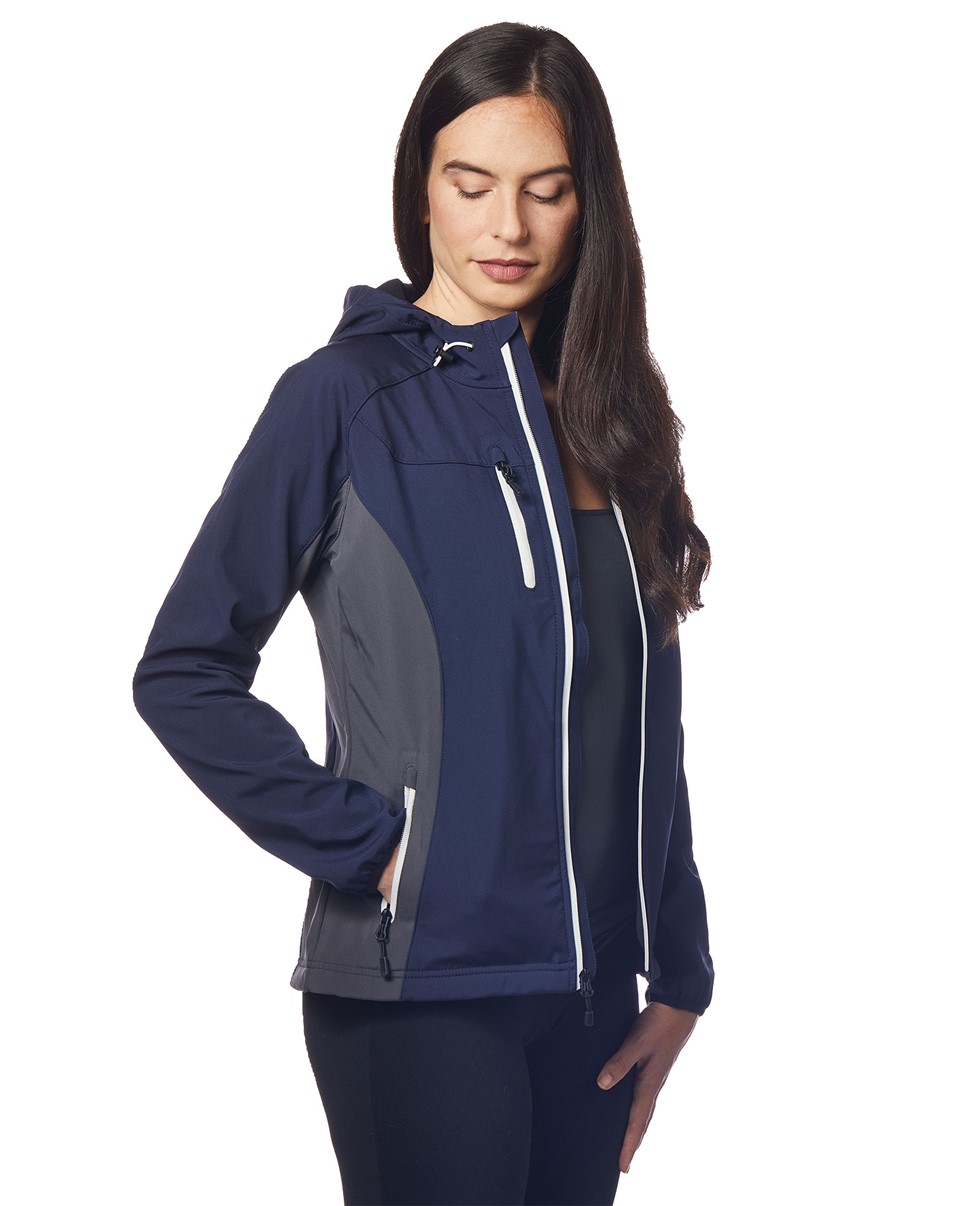 mckinley women's valetta hooded long fleece jacket